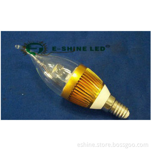 New 1W 3W 5W Dimmable LED Candle Light Certificated E14/E27